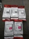 5PACK CANON PFI-102BK x3 BLACK PFI-102M X2  Magenta EXP 2015-2017 GENUNE SEALED