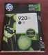 NEW HP 920XL Black Ink Cartridge (CD975AN) Expired DEC 2018