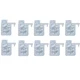 10PCS Ink Damper Fits For Epson TX800 xp600 wf4720 5113 mimaki dx5 jv33 dx7