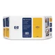 Genuine HP 80 Ink/Printhead/Cleaner C4893A Yellow 5000 5500 Expired