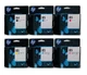 6 X Original Ink HP DesignJet 30 90 130 130NR / 85 + 84 / C5016A C9425A-C9429A