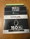 Lexmark Printer Ink Cartridge 150XL Series Black NEW IN BOX