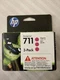 HP 711 DesignJet 3-Pack 29ml Ink Cartridge - Magenta (CZ135A) EXPIRED 12/2020