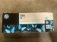 2021  HP #764 300ml CYAN CARTRIDGE C1Q13A DESIGNJET Open box - open bag