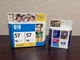 Hp 57 Tri-Color Inkjet Print Cartridge Lot of  Three New Old Stock/Expired