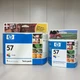 HP 57 Color Ink Twin-pack And Single Pack-*NEW, SEALED* With recycling envelopes