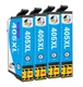 4 Cyan 405XL Multipack Ink Cartridge For Epson WF-3820 WF-4820 WF-4830 printer
