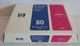 HP No.80 ink cartridge C4847A magenta 350ML for DesignJet 1050c 1055 cm expiry 8-2004