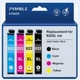822XL Ink Cartridge 4 Pack Replacement for Epson WorkForce Pro WF-3820 4820