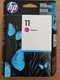 HP 11 C4837A Magenta Ink Cartridge Designjet Officejet Date 1-2018 +Warranty