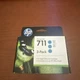 HP 711 Cyan 3-Pack Ink Cartridges exp 10/21 - New Sealed Box