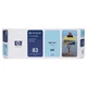 HP 83 UV Light/Bright Cyan Cartridge C4944A | Designjet 5000 / 5500 | Original Box | VAT RNG