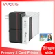 New Evolis Primacy 2 Single Side Expert Photo ID Card Printer System 300dpi