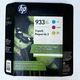 3 Pack HP 933XL High Yield Cyan Magenta Yellow Ink Cartridges EXP DEC 2018