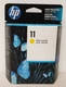 Genuine OEM HP 11 Yellow Ink Cartridge C4838A Expired 2012 Sealed