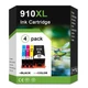 910 XL 910XL Ink Cartridges 4 Pack for HP OfficeJet Pro 8020 8035 8028 8025 8022