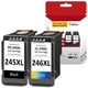 Black Color PG 245 XL CL-246 XL Ink Cartridge for Canon PIXMA MG2522 MX490 MX492
