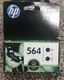 HP 564 Black Ink Cartridge New In Sealed Package Exp Dec 2018