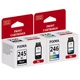 PG-245 CL-246XL Ink Cartridge for Canon PIXMA MG2522 MG2520 TS3122 MX490 Printer