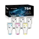 764 Ink Cartridges Compatible with HP 764 HP764 for C1Q16A C1Q17A C1Q18A C1Q1...