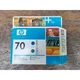 HP 70 Printhead Blue & Green Ink Cartridge C9408A New Open Package