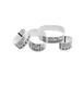(1) Zebra Z-Band 1" X 11" Ultrasoft Wristband Single Cartridge10015355K- White 