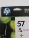 1 Genuine New HP 57 Tri-Color Ink Cartridge ( one in the package)
