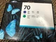 One HP Printhead Designjet Z3100 Z3200 Ink 70 Blue/Green C9408A OOW July 2018