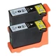 2 pack New 150XL Black Ink Cartridge Fits Lexmark S315 S415 S515
