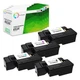 TCT For Dell Multi-Fuction E525w series 4 Pack Laser Toner Cartridge Color Set