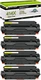 High-Yield 414X W2022X Yellow Toner Cartridge for HP Laserjet Pro M454dn M454dw