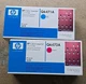 OEM HP Q6473A Q6471A Cyan Magenta Toner Cartridge Genuine LaserJet 3600