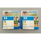 2x HP 11 Yellow Ink Cartridges C4838A OEM Genuine Sealed 2008 NEW