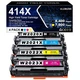 Toner for HP 414A 414X W2020X Laserjet Pro MFP M479fdw M479fdn M454dw WITH CHIP