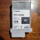 GENUINE CANON PFI-102BK BLACK INK CARTRIDGE 130ML 2021 FOR IPF500 IPF600 IPF700