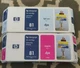 HP Designjet 5000 Series 81 Dye Magenta &Light Magenta 680ML C4934a C4932a