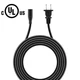 UL 6FT AC Power Cord For Canon Pixma MP160 PRO-200 R4520 TR4527 TS202 TS3320
