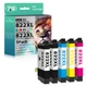 5Pack T822XL 822XL Ink Cartridge For Epson WorkForce Pro WF-3820 WF-4834 WF-4833