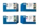 4 x Original Cartridges HP Designjet 4000 4020PS 4500 / No. 90 XXL Ink