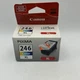 NEW SEALED GENUINE OEM CANON PIXMA 246 COLOR XL INK (CL-246XL) REPLACEMENT  FINE
