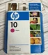 HP #10  2 - C4842A Yellow, C4800A Black, C4802A Magenta, Exp- 04, 09, 09 Sealed
