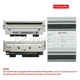 G41400M Printhead for Zebra S4M Z4M Z4MPlus Z4000 Thermal Printer 203dpi