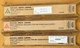 Genuine Ricoh MP C2550/C9025/LD 525C CMY Toner SEALED EDP 841283 841281 841282