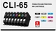 8 Pack Ink Cartridges w/ Chip FOR Canon CLI-65 Pixma Pro-200  Pro 200 Printer