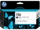HP 730 130-ml Matte Black DesignJet Ink Cartridge, P2V65A Exp 07/25