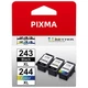 PG-243XL CL-244XL Ink Cartridge Compatible with Canon MX490 TS3120 MG2520 MG2525