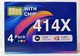 ​Gojadeink 414X Toner Set for HP Color LaserJet Pro M479fdw M454dw - Open Box