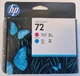 HP 72 C9383A printhead printhead magenta cyan for DesignJet T610 T620 T770 T790