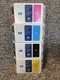 Set of 4 HP 80 ink cartridges C4871A C4846A C4847A C4873A Date: Expired