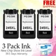 3 x PG245 XL Black Ink For Canon PIXMA IP2820 MG2522 TS3322 MG2922 MX492 MX495
